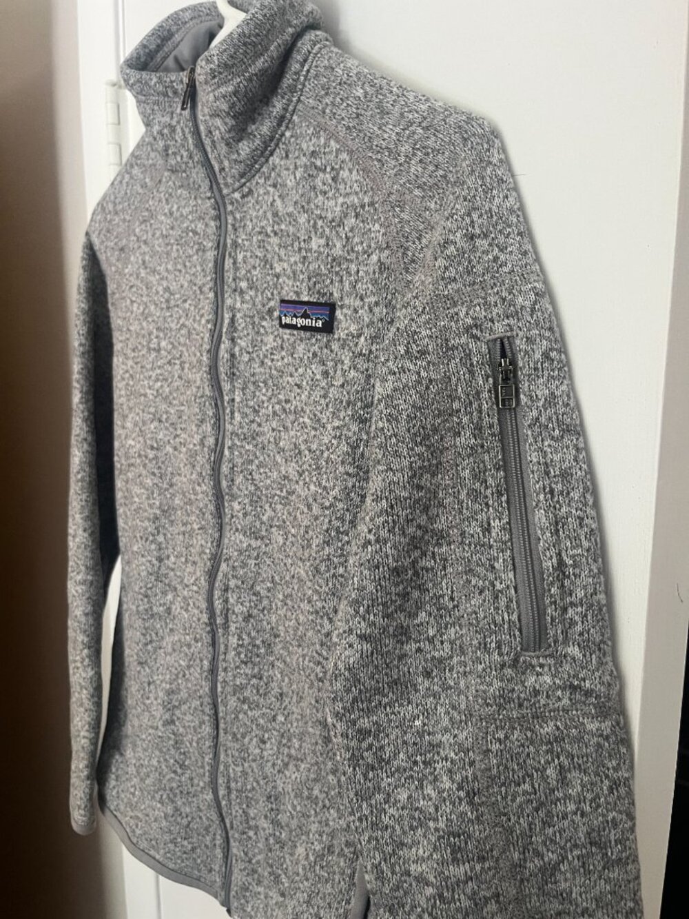 Patagonia Women's Better Sweater Jacket Birch White Small - Picture 3 of 5